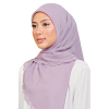 Sulam Teja Cotton Voile Square in Pastel Plum